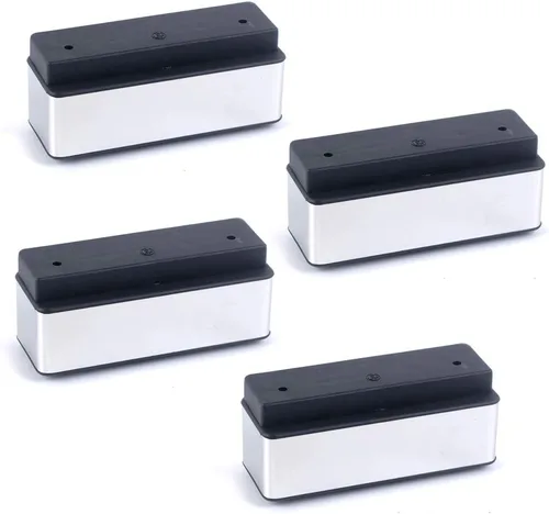 Vista 4 de Patas de metal para muebles, patas de sofá, patas de mesa de café, patas de repuesto para gabinetes de televisión, pie de soporte en forma única