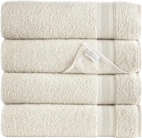 Vista 25 de All Design - Toallas de baño de 100% algodón, colección Cappadocia, secado rápido, suaves, muy absorbentes; para baño, invitados, piscina, gimnasio