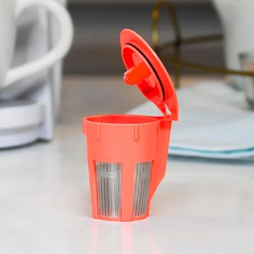 Vista 4 de Jarra ecológica para Keurig 2.0, Serie K300, K400, K500, Anaranjado