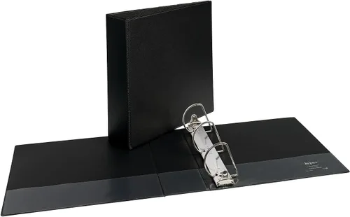 Vista 7 de Avery 27650 Carpeta duradera, anillos inclinados de capacidad de 3 pulgadas, 8-1/2 x 11, negro, 1/EA
