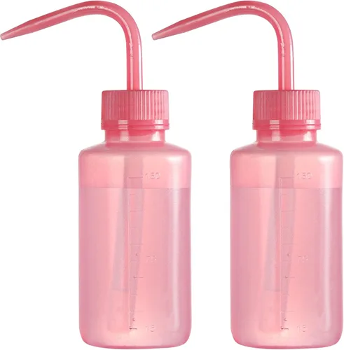 Vista 9 de Oubest 2 botellas pequeñas para apretar, 5.1 fl oz, 5 onzas, botella de agua de plástico Ldpe para etiqueta médica, tatuaje, pestañas, agua, riego