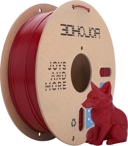 Vista 14 de 3DHoJor - Filamento PLA 1.75mm, Filamento para impresión 3D, Carrete de cartón de 2kg, Compatible con la mayoría de impresoras FDM, Precisión