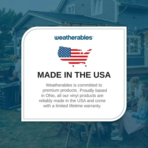 Vista 9 de Weatherables Envoltura de Poste de Vinilo de 6x6 – Envoltura de Poste de Porche de Vinilo Premium para Exteriores Resistente a la Intemperie