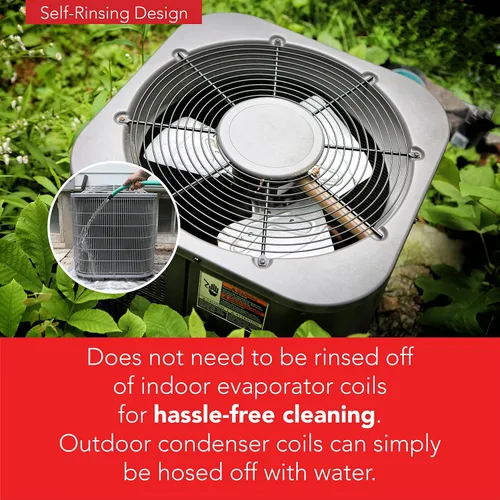 Vista 5 de Arm & Hammer Espuma en aerosol limpiadora biodegradable para bobinas de HVAC y aire acondicionado, sin enjuague, 19 fl. oz, AHCC-19 por Diversitech