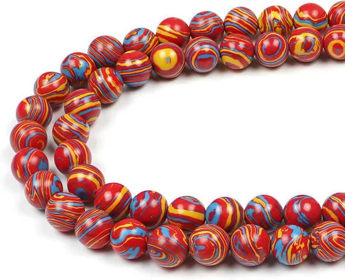Vista 28 de MJDCB Cuentas de Amatista Natural de Ensueño Redondas de Piedra Cuentas Sueltas para Hacer Joyas 15" (8mm)