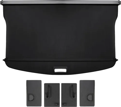 Vista 8 de Powerty Cubierta de carga para Ford Bronco de 4 puertas, tapa dura y blanda 2021-2024 2025, cubierta de maletero con protección de seguridad