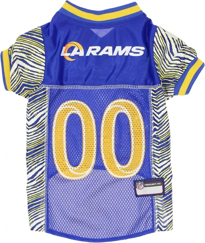 Vista 4 de Zubaz NFL Team - Camiseta para mascotas para perros, Arizona Cardinals, talla XS