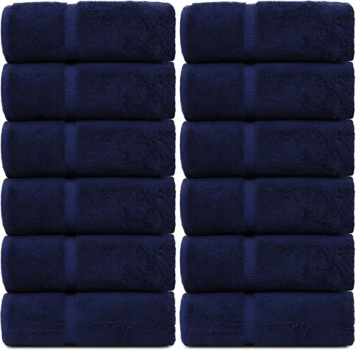 Vista 72 de Colección de Lujo para Hotel y Spa Altamente Absorbente, Secado Rápido 100% Algodón Turco 700 GSM, Toalla Eco Amigable, para Baño Borde Dobby Toalla