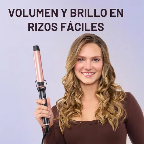 Vista 7 de Wavytalk Juego de rizadores 5 en 1, juego de rizadores de doble voltaje con 5 barriles intercambiables incluidos un cepillo térmico, un rizador
