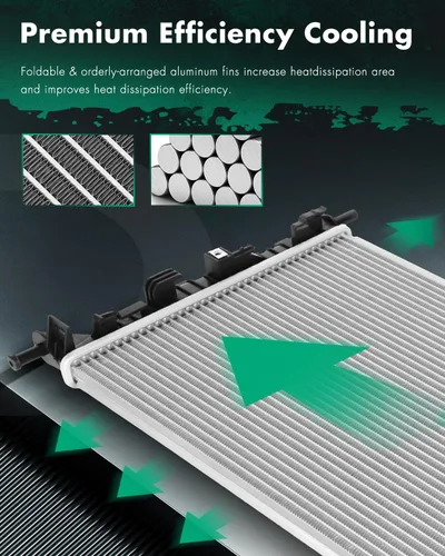 Vista 4 de SCITOO 2747 Radiador Fit 2002-2006 para Mini para Cooper 1.6L