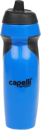 Vista 9 de Capelli Sport Botella de agua deportiva, botella de agua de plástico con boquilla fácil de abrir y paneles de agarre, color negro, 18.5 onzas