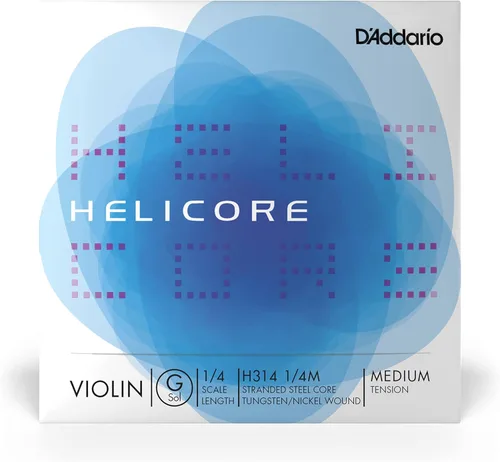 Vista 8 de D'Addario Helicore - Cuerda para violín individual, escala 1/2, tensión media