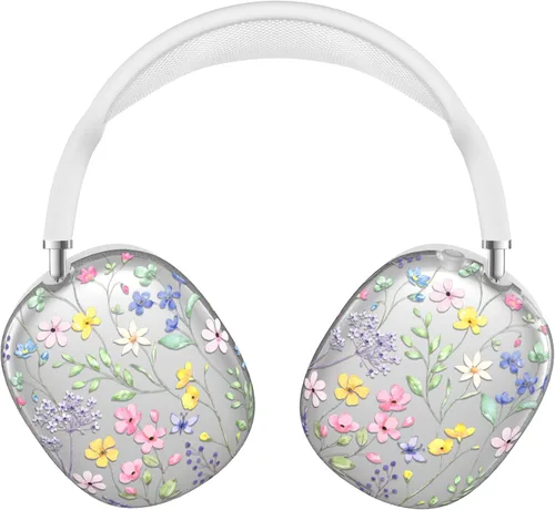Vista 10 de VELVET CAVIAR Funda para auriculares AirPods Max Bonito diseño protector (algodón azul azúcar)