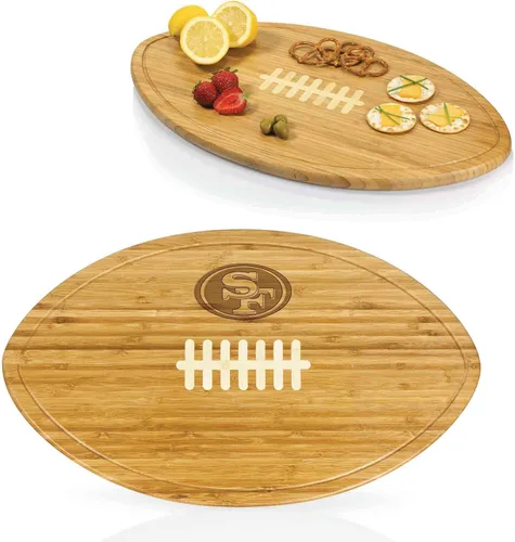 Vista 2 de PICNIC TIME NFL Kickoff Football Cheese Board