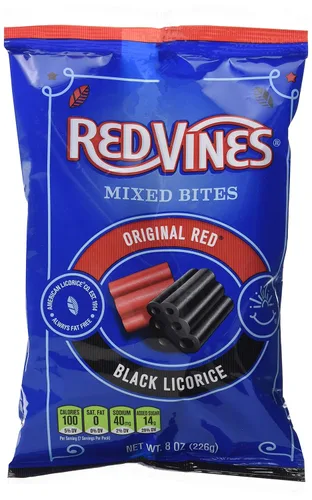 Vista 6 de Red Vines Original Red Regaliz Twists Bolsa de 2oz (Paquete de 16)