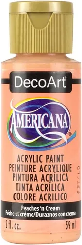 Vista 8 de DecoArt Americana - Pintura acrílica, 2 onzas, crema de plátano