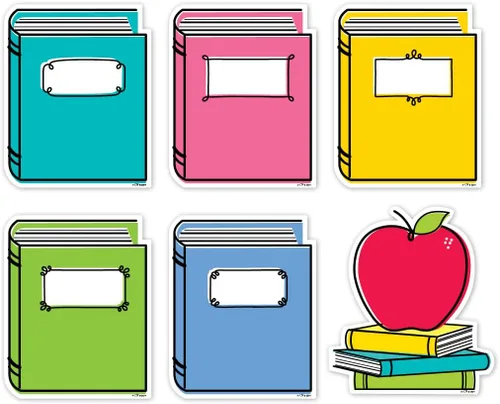 Vista 56 de Creative Teaching Press - Tarjetas de manzana, recortes de diseño de 15,24 cm, tiempo de manzana (#11054 Creative Teaching Press)