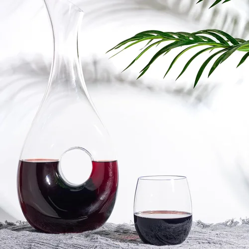 Vista 8 de FOCUSLINE Paquete de 32 copas de vino de plástico sin tallo, vasos de vino desechables transparentes de 12 onzas, copas de vino de plástico