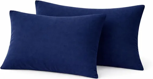 Vista 11 de COTTON STICH Juego de 2 fundas de almohada para niños pequeños, mini fundas de almohada de algodón de 600 hilos, fundas de almohada suaves y ligeras