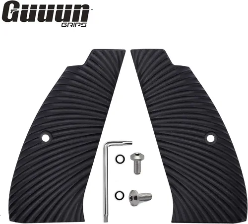 Vista 4 de Guuun CZ75B Grips Tamaño Completo G10 CZ SP 01 Grip Sunburst Textura