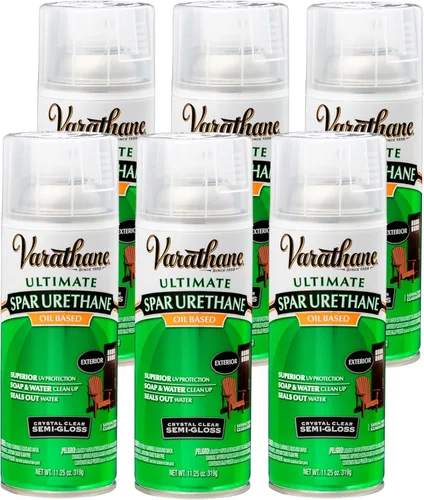 Vista 6 de Varathane - Capa de uretano Ultimate para exteriores a base de aceite, satinado, 11.25 onzas líquidas, paquete de 6
