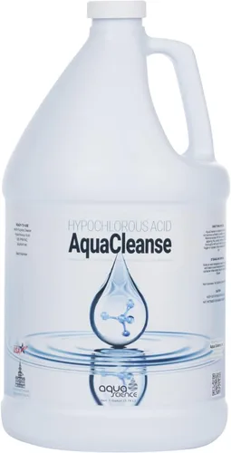 Ácido hipocloroso 500PPM (jarra de 1 galón) para limpieza (profesionales dentales y médicos). Limpiador de superficies HOCL totalmente natural para