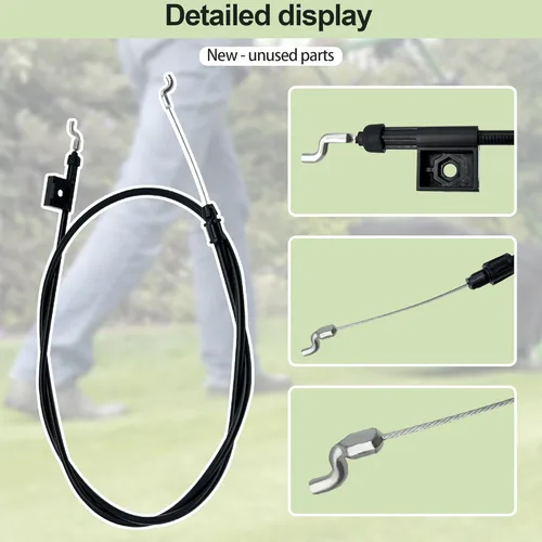 Vista 3 de Cable de presencia de operador GX24184 compatible con cortacésped John Deere JS26 JS28 JS36 JS38 JS46 JM26 JM36 JM46