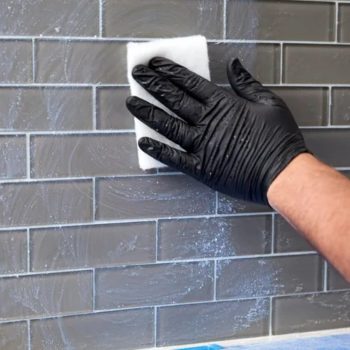 Vista 5 de MAPEI Flexcolor 3D, listo para usar, lechada translúcida, no se hunde con acabado de efecto irredescente, burbujas de champán, cubo de 0.5 galones