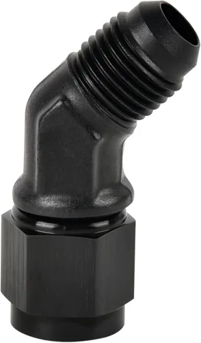 Vista 7 de EVIL ENERGY 3AN Hembra a 3AN Macho Adaptador de Conexión Giratoria de Rápida Montaje en Aluminio Negro