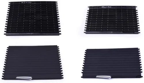 Vista 3 de Para BMW (X5 E70) (X6 E71) Persiana enrollable de repuesto para persianas deslizantes interiores del automóvil Portavasos Cubierta de panel