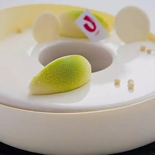 Vista 5 de Moldes de silicona con forma de rodajas de limón, herramientas de decoración de pasteles, utensilios para hornear, mousse de postre francés, molde