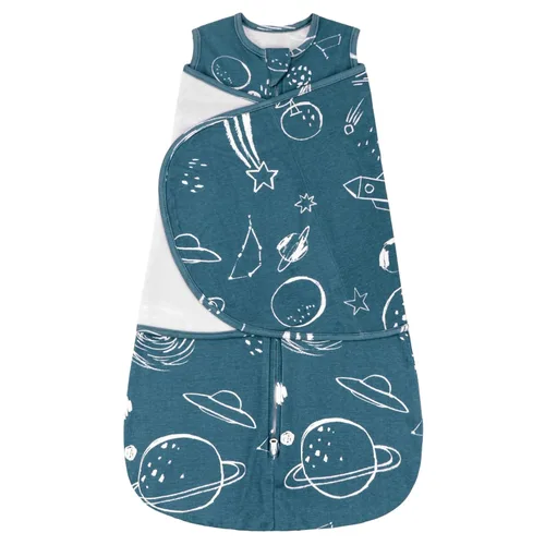 Vista 7 de ZIGJOY Saco de dormir para bebé, 1.0 TOG, saco de dormir para recién nacidos y bebés de 6 a 12 meses, manta 100% algodón para bebé, para recién
