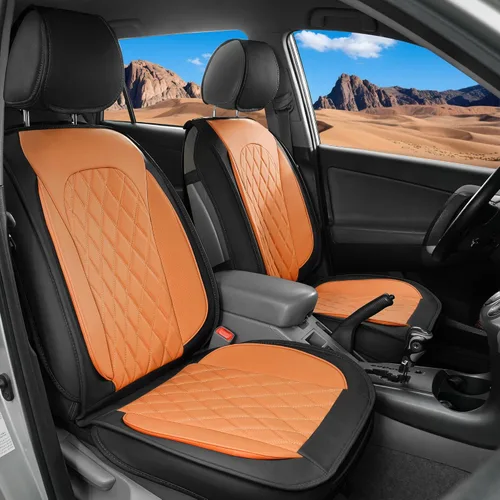 Vista 14 de LINGVIDO Fundas para Asientos de Automóvil – Juego Completo de Cuero Nappa Premium para Asientos Delanteros y Traseros, Duraderas, Cómodas, Fáciles