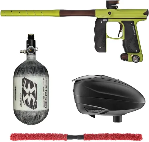 Vista 30 de Action Village Empire Mini GS TP Contender Kit de pistola de paintball con tanque 68/4500