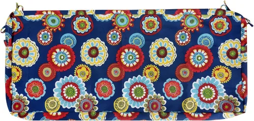 Vista 23 de Magpie Fabrics - Funda de cojín para exterior de repuesto de 2 piezas, ¡SIN inserto! Funda impermeable con lazos para decorar sillas de jardín