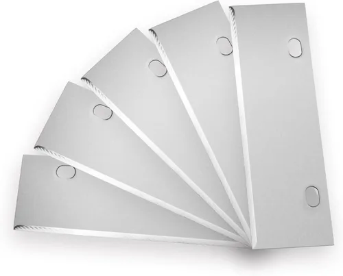 Cuchillas de repuesto para rascador de parrilla, cuchillas de parrilla resistentes, cuchillas de parrilla para cocina comercial al aire libre,