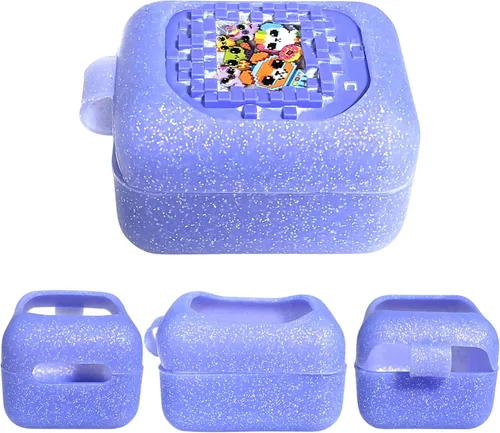 Vista 2 de Funda de silicona compatible con Bitzee Digital Pet Interactive Virtual Toy, funda protectora para mascotas electrónicas virtuales Bitzee