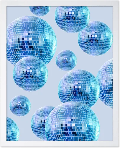 Vista 49 de Poster Master Disco Ball Head Poster - Retro Cocktail Print - Alcohol Art - Martini Glass Design - Preppy Design - Disco Print - Bar Cart Decor