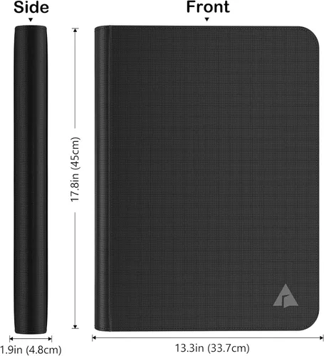 Vista 6 de Rayvol Carpeta de tarjetas prémium con más de 1000 bolsillos carpeta de álbum de tarjetas coleccionables sin anillo de carga lateral