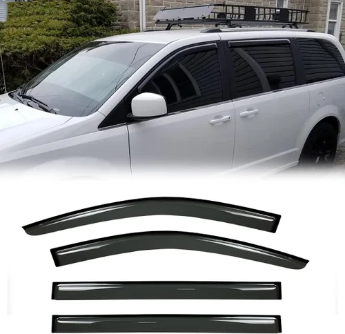 Vista 16 de 94133 Viseras laterales para ventana lateral deflector de ventilación para Chevrolet Colorado Crew Cab 2004-2012 y GMC Canyon Crew Cab 2004-2012, 4