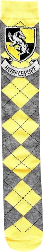 Vista 4 de Hyp Harry Potter House Crests Argyle - Calcetines altos hasta la rodilla para mujer (4 unidades)