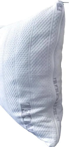 Vista 2 de Almohada ajustable de espuma viscoelástica para el cuello Tela de enfriamiento Queen