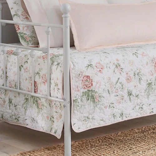Vista 5 de Laura Ashley Inicio - Juego de sofá cama, ropa de cama ligera con fundas de almohada y fundas de almohada a juego, decoración del hogar para todas