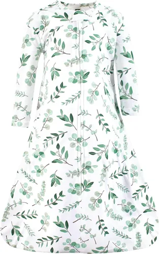 Vista 57 de Hudson Baby Saco de dormir unisex de algodón de manga larga para bebé