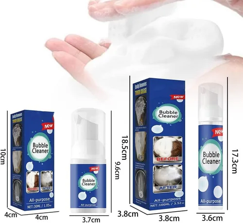 Vista 7 de KCRPM Espuma limpiadora de burbujas, espuma limpiadora de burbujas North Moon 2023, spray limpiador de burbujas multiusos, espray limpiador