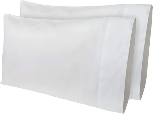 Vista 5 de AB Lifestyles Paquete de 2 fundas de almohada de viaje de 12 x 18 pulgadas, 300 hilos, 100% algodón, tamaño de viaje, funda de almohada tamaño Camel