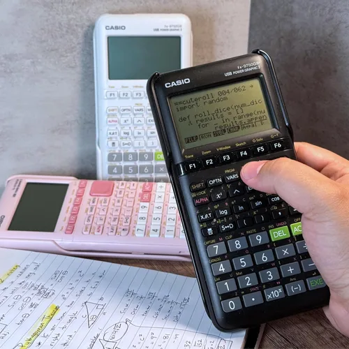 Vista 4 de Casio fx-9750GIII Calculadora Gráfica Pantalla Natural de Libro de Texto Programación Python Ideal para Exámenes, STEM y Matemáticas Avanzadas