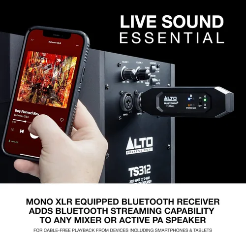 Vista 6 de Pyle Multifuncional UHF inalámbrico XLR sistema adaptador y alto profesional Bluetooth total 2 - XLR equipado receptor Bluetooth recargable