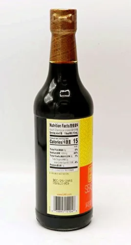 Lee Kum Kee Lite - Salsa de soja, botella de 16.9 onzas (paquete de 3)