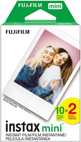 Vista 6 de Fujifilm Instax Mini 12 - Cámara instantánea con película adicional, 20 hojas, color lila (morado)